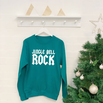 Jingle Bell Rock Christmas Jumper, 6 of 6