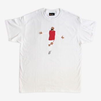 Thierry Henry 12 Arsenal T Shirt, 2 of 4