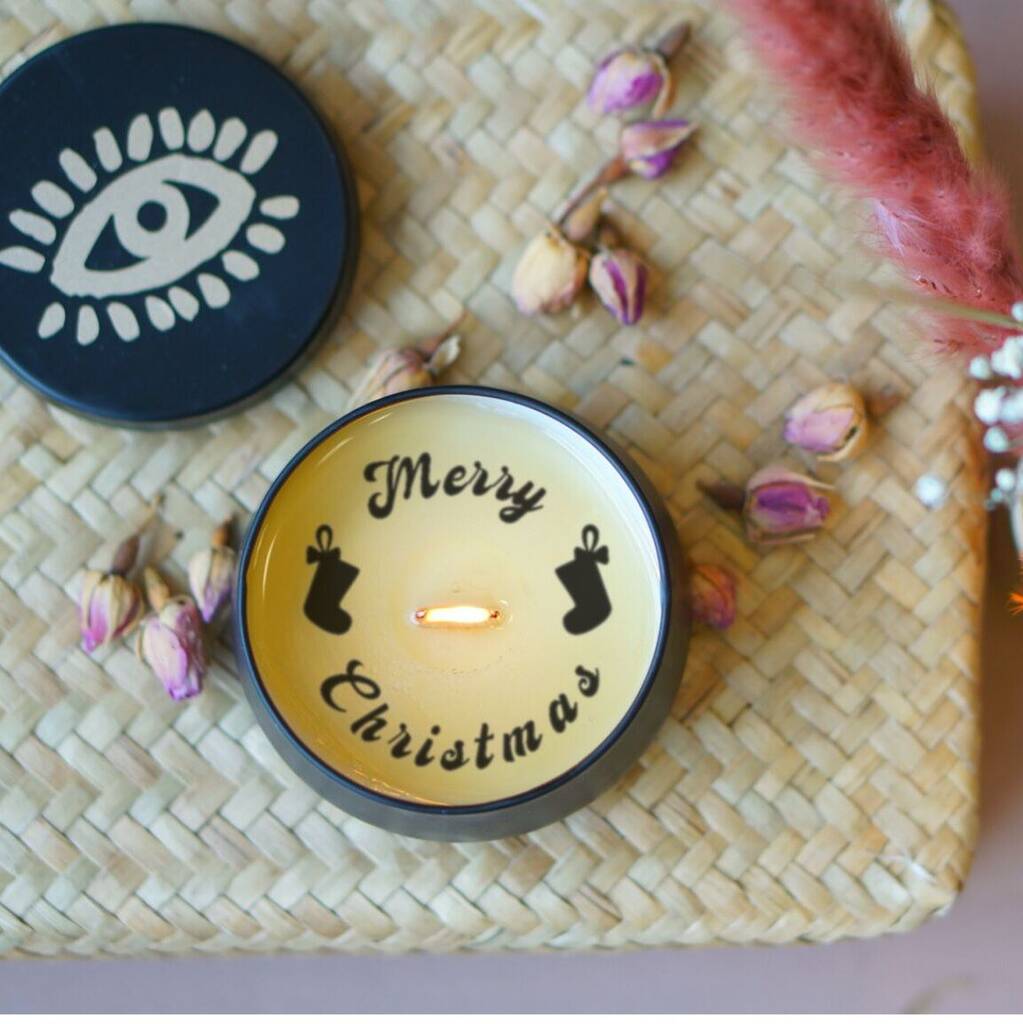 Merry Christmas Secret Message Candle, 1 of 1