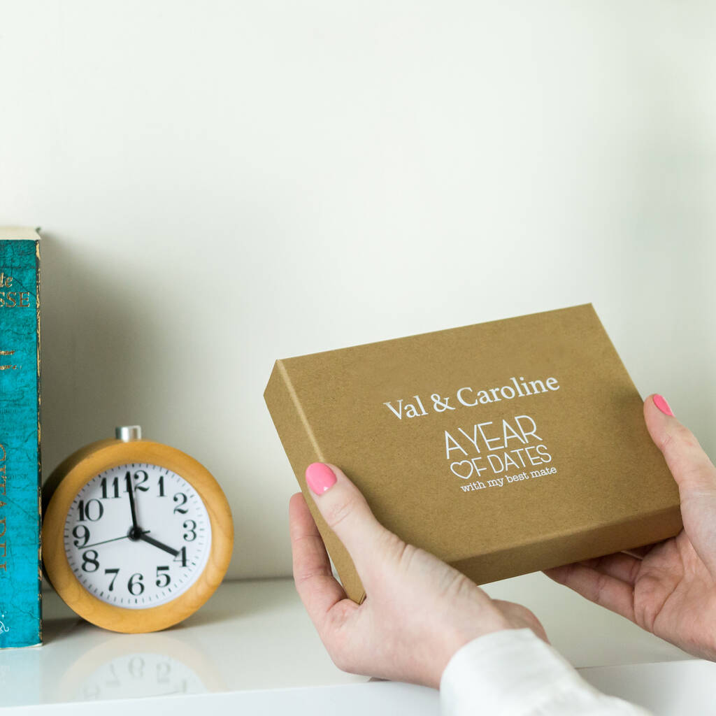 Personalised Best Friend Box Of Activities By A Year Of Dates