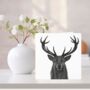 Majestic Stag Greeting Card, thumbnail 2 of 4