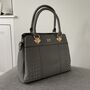 Personalised Grey Handbag Cross Body Bag, thumbnail 2 of 5