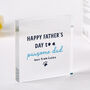 Dog Dad Father’s Day Acrylic Plaque Gift, thumbnail 1 of 5