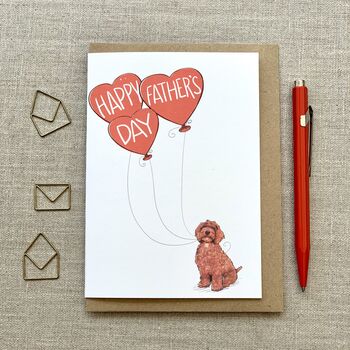 Cockapoo Father's Day Card, 2 of 5