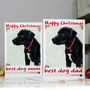 Personalised 'Rosie' Dog Christmas Card, thumbnail 3 of 7