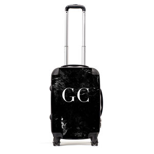 personalised marble suitcase cheap