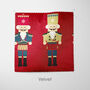Personalised Red Nutcracker Cushion, thumbnail 6 of 7