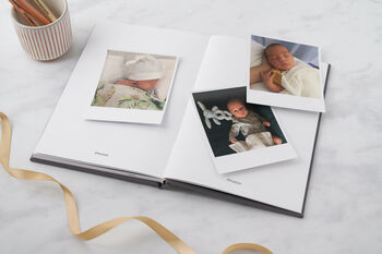 Baby Journal | First Year Baby Memory Book Grey, 4 of 9