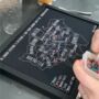 Personalised London Pin Board Map With Pins, thumbnail 5 of 9
