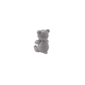 Glass Teddy Bear Figurine In Gift Box, 4 of 5