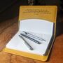 Personalised Luxury Leather Refillable Notebook, thumbnail 6 of 12