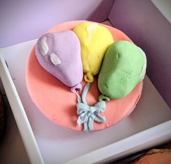 Colourful Happy Birthday Hand Iced Biscuits And Birthday Card Letterbox Gift, 8 of 12