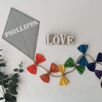 Rainbow Colour Gifts For Babies, New Baby Kite Decor, 10 of 12