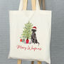 Labrador Christmas Tote Bag, thumbnail 1 of 7