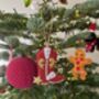 Cowboy Boot Hanging Christmas Decoration, thumbnail 8 of 8