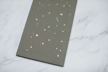 Starry Lined Notebook/ Personalised Notebook/Gift, 5 of 10
