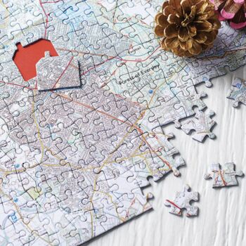 Personalised Our House Map Jigsaw, 4 of 8