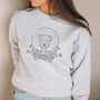 Personalised Staffie / Staffy Dog Mum Sweatshirt, thumbnail 1 of 11