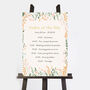 Summer Meadow Wedding Order Of The Day Sign, thumbnail 2 of 2