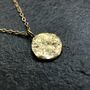 Fair Mined Gold Plated Mini Moon Or Full Moon Necklace, thumbnail 3 of 7