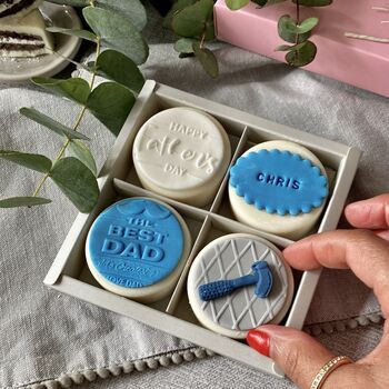 Personalised Father's Day Chocolate Coated Oreo Gift, 9 of 12