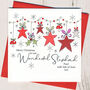 Personalised Christmas Stars Card, thumbnail 2 of 2