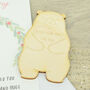 Personalised 'Bear Hug In Your Pocket' Token And Card, thumbnail 3 of 4