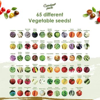 Grow Your Own Gardening Kit With 100 Seed Varieties, 5 of 7