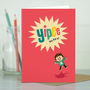 Congratulations Card ‘Yipee You Did It’, thumbnail 1 of 4