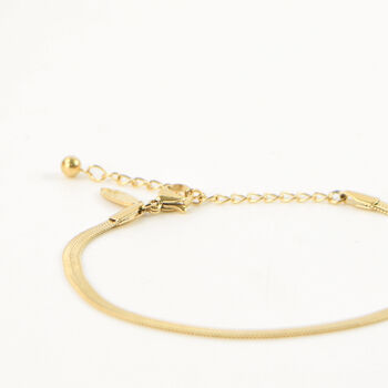 Herringbone Chain Bracelet, 4 of 6