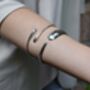 Flat Drop Bangle, thumbnail 3 of 6