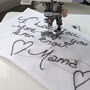 Personalised Handwriting Wedding Dress Label, thumbnail 4 of 5