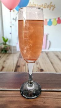 Gender Reveal Floss Drink – Glittery Surprise, 4 of 4