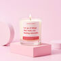 Divorce Gift Funny Soy Wax Candle Let Go Of Things, thumbnail 2 of 4