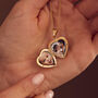 Personalised Heart Locket Necklace, thumbnail 3 of 11