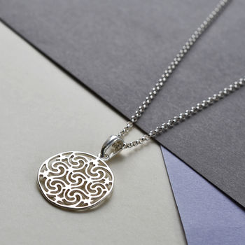 Sterling Silver Starry Night Necklace, 2 of 5