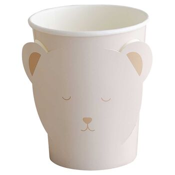 Teddy Bear Baby Shower Party Cups X Eight, 2 of 3