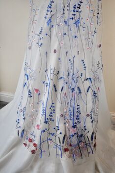 Secret Garden Bridal Veil Blue, 5 of 8