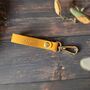 Personalized Leather Clasp Keyring And Keychain, thumbnail 6 of 11