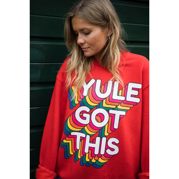 Yule Got This Women's Christmas Jumper, 4 of 8