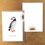 Atlantic Puffin A6 Greetings Cards, thumbnail 3 of 7