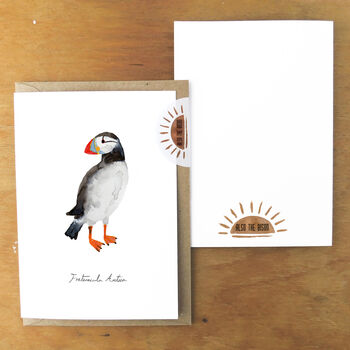 Atlantic Puffin A6 Greetings Cards, 3 of 7