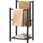 Towel Rail Freestanding Towel Rack Holder Drying Stand, thumbnail 8 of 9