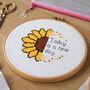 Sunflower Cross Stitch Kit, thumbnail 2 of 4