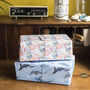 Dancing Dolphins 100% Recycled, Luxury Wrapping Paper, thumbnail 4 of 6