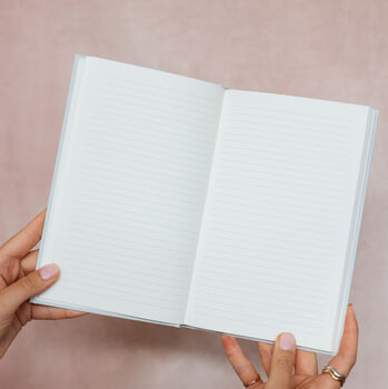 Starry Lined Notebook/ Personalised Notebook/Gift, 7 of 10