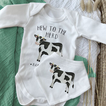New To The Herd Newborn Baby Gift Set, 6 of 7