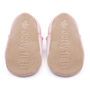 Dotty Fish Fairy Ballerina Soft Leather Baby Shoes With Barefoot Soles, thumbnail 7 of 8