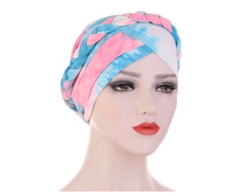 Pre Tied Headwrap Platt Headwear Headscarf, 7 of 12
