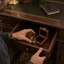 Personalised 11th Anniversary Brass Sundial Compass, thumbnail 8 of 11